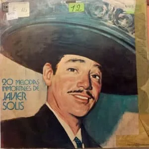 Disco de Vinilo Javier Solis - 20 Melodias Inmortales De Javier Solis Vinyl Record