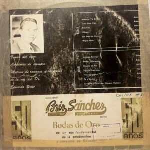 Disco de Vinilo Eduardo Brito - Canta El Dr. Eduardo Brito Vinyl Record
