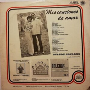 Disco de Vinilo Nelson Navarro - Mis Canciones De Amor Vinyl Record