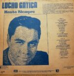 Disco de Vinilo Lucho Gática - Hasta Siempre Vinyl Record