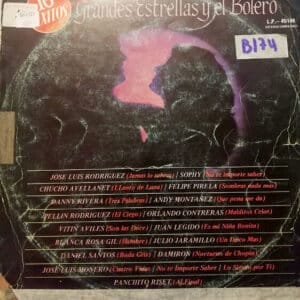 Varios - Grandes Estrellas Y El Bolero Vinilo