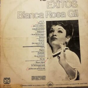 Disco de Vinilo Blanca Rosa Gil - 15 Super Exitos Vinyl Record