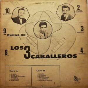 Disco de Vinilo Los Tres Caballeros - Exitos De Los Tres Caballeros Vinyl Record