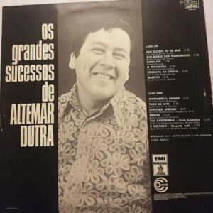 Disco de Vinilo Altemar Dutra - Os Grandes Sucessos De Altemar Dutra Vinyl Record