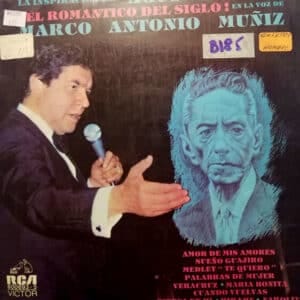 Marco Antonio Nuñiz - La Inspiración De Agustin Lara ¡El Romantico Del Siglo! Vinilo