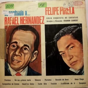 Felipe Pirela - Recordando A Rafael Hernandez Vinilo