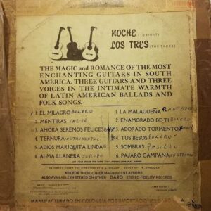 Disco de Vinilo Los Tres  - La Magia De Los Tres Vinyl Record