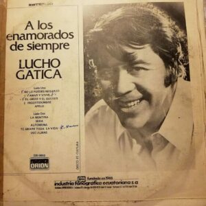Disco de Vinilo Lucho Gática - Los Enamorados De Siempre Vinyl Record