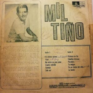 Disco de Vinilo Miltinho - Miltinho Vinyl Record