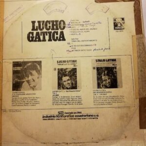 Disco de Vinilo Lucho Gática - Lucho Gática Vinyl Record