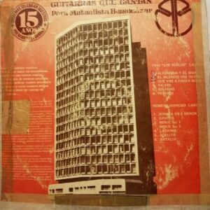 Disco de Vinilo Los Reales - Guitarras Que Cantan Para Mutualista Benalcazar Vinyl Record