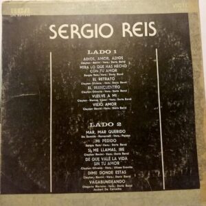 Disco de Vinilo Sergio Reis - Sergio Reis Vinyl Record