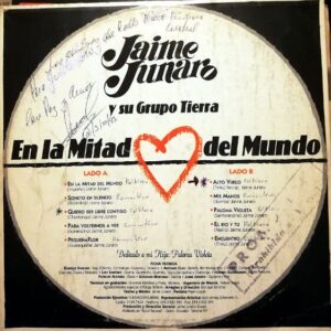 Disco de Vinilo Jaime Junaro - En La Mitad Del Mundo Vinyl Record