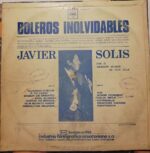 Disco de Vinilo Javier Solis - Boleros Inolvidables Vinyl Record