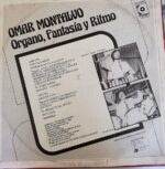 Disco de Vinilo Omar Montalvo - Organo Fantasia Y Ritmo Vinyl Record