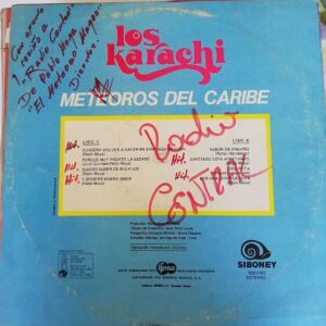 Disco de Vinilo Los Karachi - Meteoros Del Caribe Vinyl Record