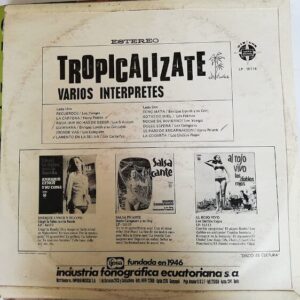 Disco de Vinilo Varios - Tropicalizate Vinyl Record