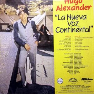 Disco de Vinilo Hugo Alexander - La Nueva Voz Continental Vinyl Record