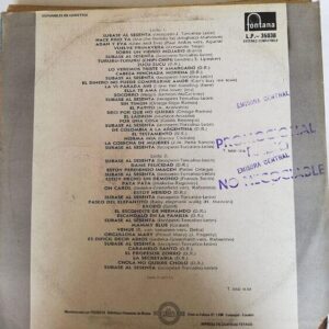 Disco de Vinilo Cumbia Rock - Subase Al 60 Vinyl Record