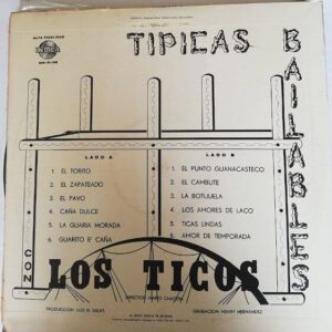 Disco de Vinilo Los Ticos - Tipicas Bailables Vinyl Record