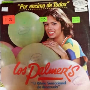 Disco de Vinilo Los Palmers - Por Encima De Todos Vinyl Record