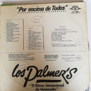 Disco de Vinilo Los Palmers - Por Encima De Todos Vinyl Record