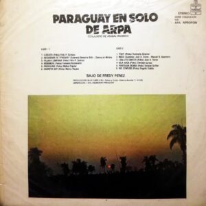 Disco de Vinilo Conjunto De Anibal Riveros - Paraguay En Solo De Arpa Vinyl Record