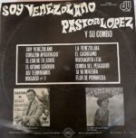 Disco de Vinilo Pastor Lopez Y Su Combo - Soy Venezolano Vinyl Record