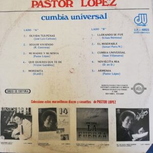 Disco de Vinilo Pastor Lopez - Cumbia Universal Vinyl Record
