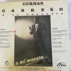 Disco de Vinilo German - Carreño Y Su Orquesta Vinyl Record