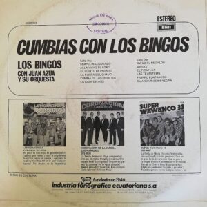 Disco de Vinilo Los Bingos - Cumbias Con Los Bingos Vinyl Record