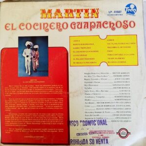 Disco de Vinilo Martin - El Cocinero Guapachoso Vinyl Record