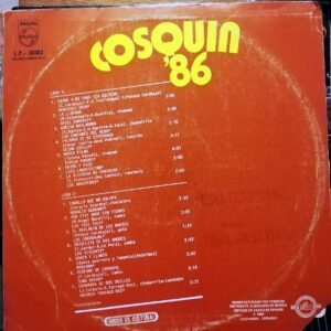 Disco de Vinilo Varios - Cosquin' 86 Vinyl Record