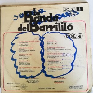 Disco de Vinilo La Banda Del Barrilito - Noches De Taberna Vol 4 Vinyl Record
