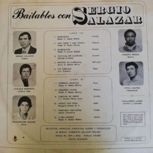 Disco de Vinilo Sergio Salazar - Bailables Con Sergio Salazar Vol 3 Vinyl Record