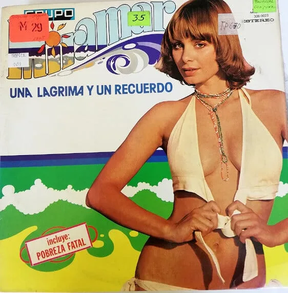 Disco de Vinilo Grupo Miramar - Una Lagrima Y Un Recuerdo Vinyl Record