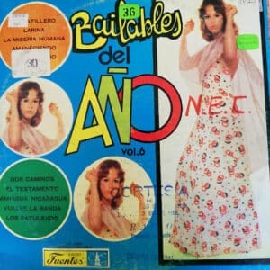 Disco de Vinilo Varios - Bailables Del Año Vol 6 Vinyl Record