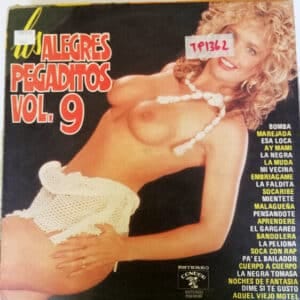 Disco de Vinilo Varios - Los Alegres Pegaditos Vol 9 Vinyl Record