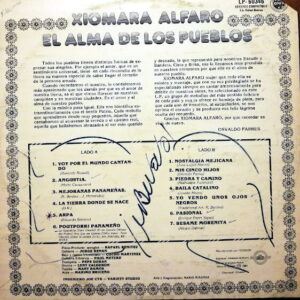 Disco de Vinilo Xiomara Lafaro - El Alma De Los Pueblos Vinyl Record