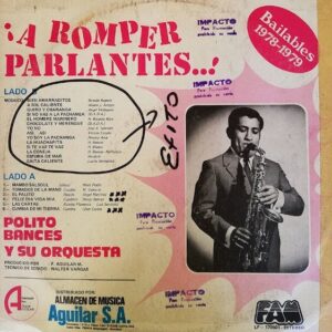 Disco de Vinilo Polito Bances Y Su Orquesta - A Romper Parlantes Vinyl Record