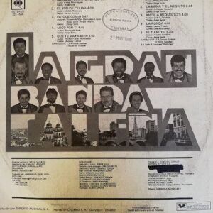 Disco de Vinilo La Gran Banda Caleña - La Gran Banda Caleña Vinyl Record