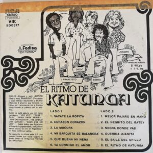 Disco de Vinilo Katunga - El Ritmo De Katunga Vinyl Record