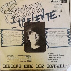 Disco de Vinilo Rodolfo Con Los Hispanos - Que Chevere Vinyl Record