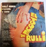 Disco de Vinilo Rulli Rendo - El Toque De Rulli Vinyl Record
