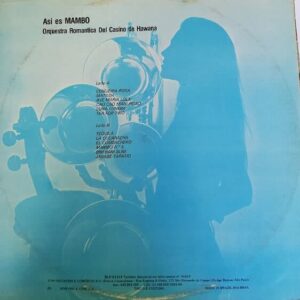 Disco de Vinilo Orquesta Romantica Del Casino De Hawana - Asi Es Mambo Vinyl Record