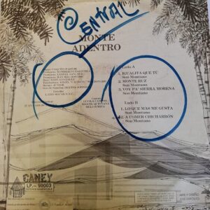 Disco de Vinilo Varios - Monte Adentro Vinyl Record