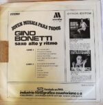 Disco de Vinilo Gino Bonetti - Joven Musica Para Todos Vinyl Record