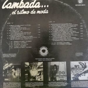 Disco de Vinilo Varios - Lambada El Ritmo De Moda Vinyl Record