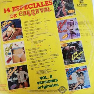 Disco de Vinilo Varios - 14 Especiales De Carnaval Vol 8 Vinyl Record