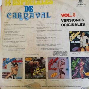 Disco de Vinilo Varios - 14 Especiales De Carnaval Vol 6 Vinyl Record